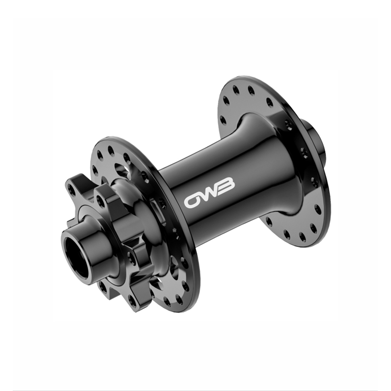 MD-T101F E-bike leve com eixo passante e cubo dianteiro com freio a disco de 6 parafusos