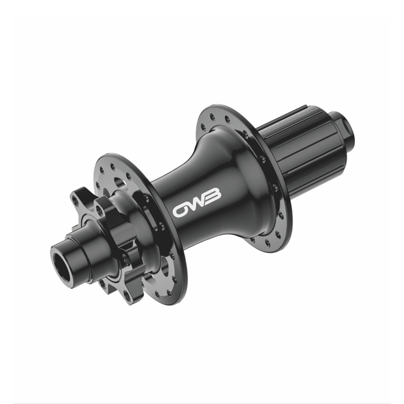 Cubo de freio a disco RD-1201R de 6 parafusos para bicicleta de estrada com cubo livre tipo lingueta