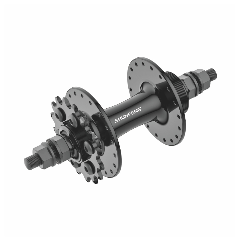 Cubo traseiro de engrenagem fixa de eixo A258R 3/8